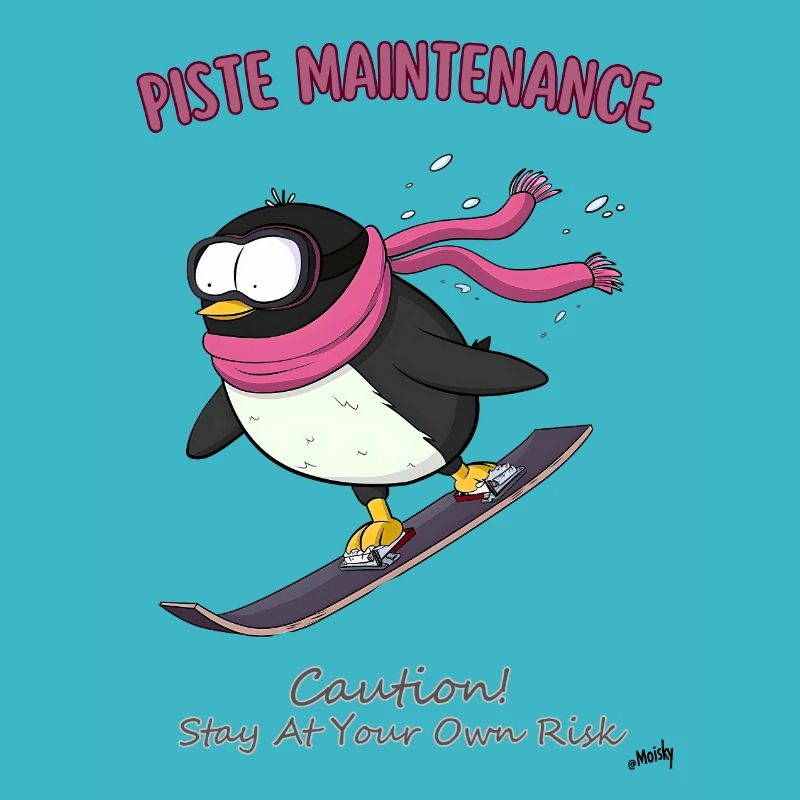 Piste Penguin: The Slope-Shredding Buddy