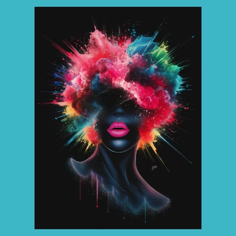 Farben Explosion