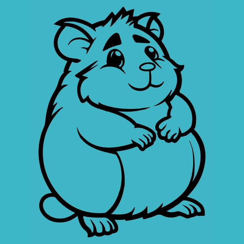 Hamster Comic Animal