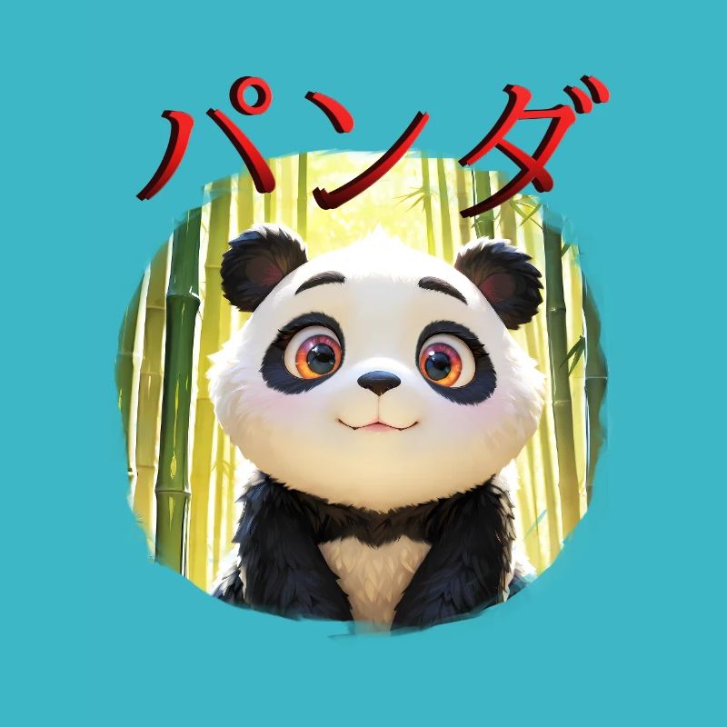 Niedliches Panda-Design