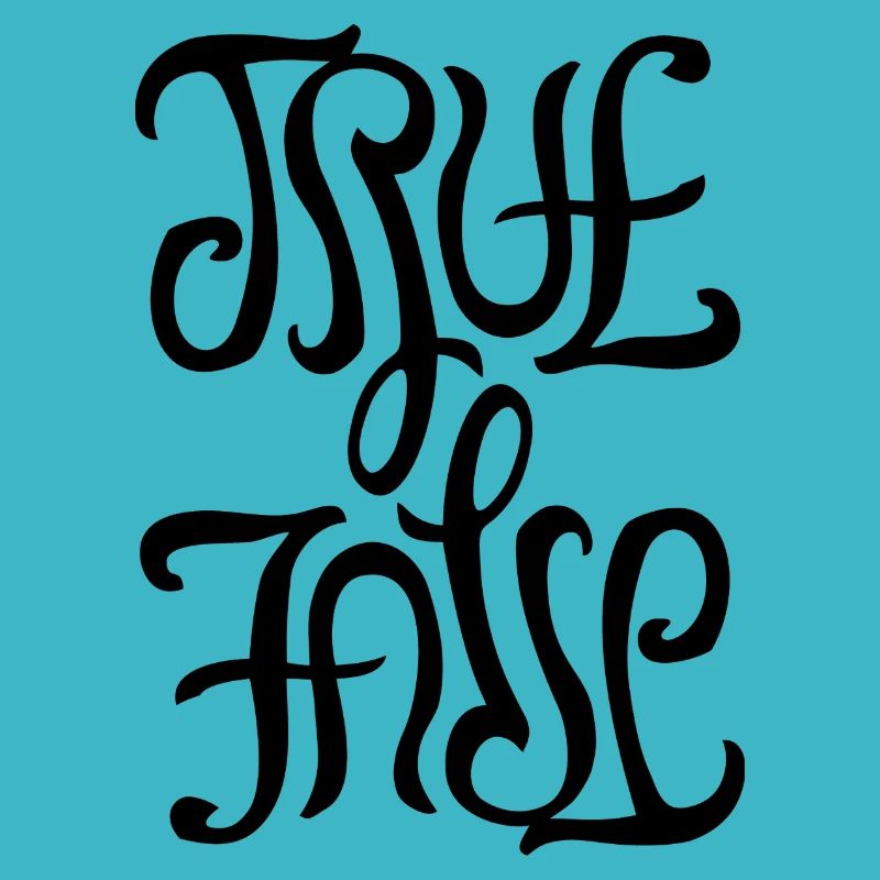 Ambigram for True/False