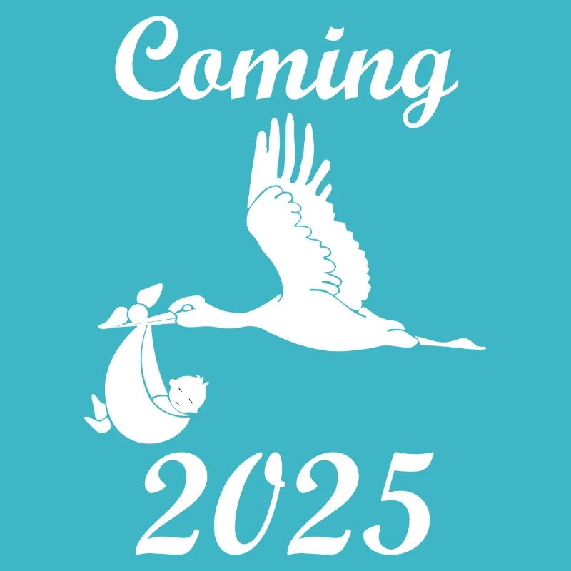 Annonce de bébé cigogne à venir en 2025