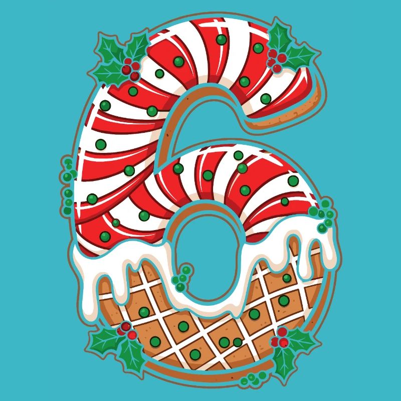 Glaçage Chiffre de Noël 6