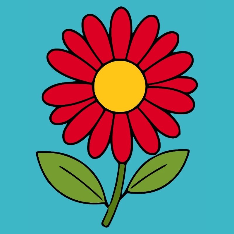 Blume rot rote Blume Blumen 