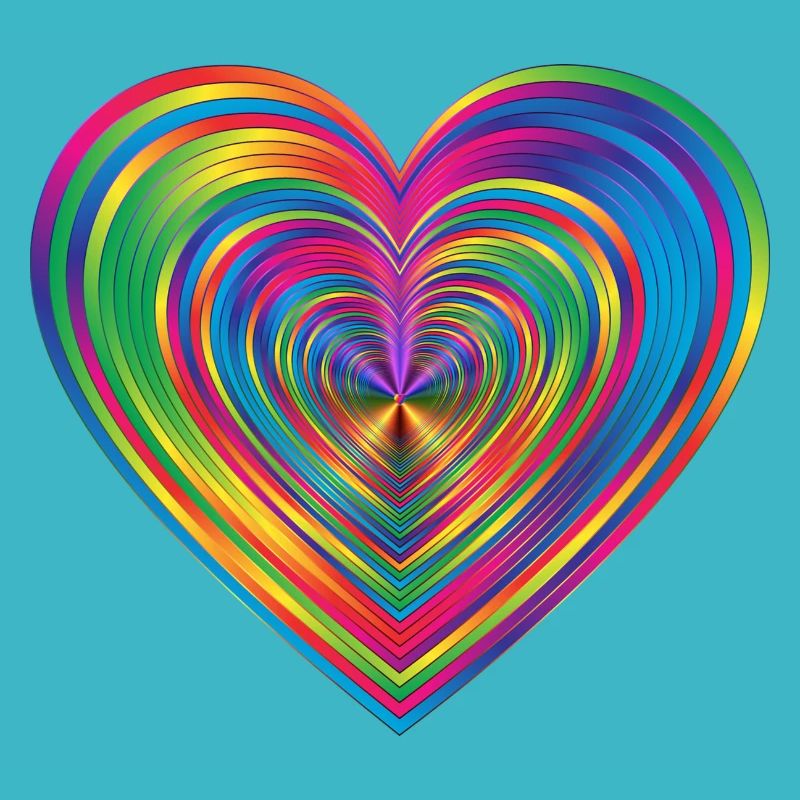 Rainbow Heart