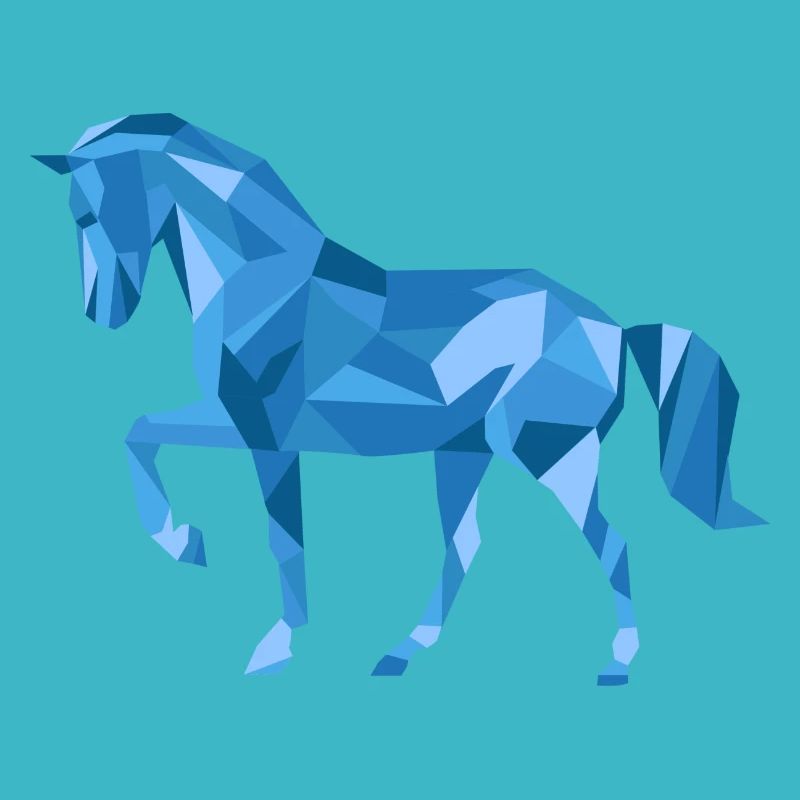 Pferd Polygon
