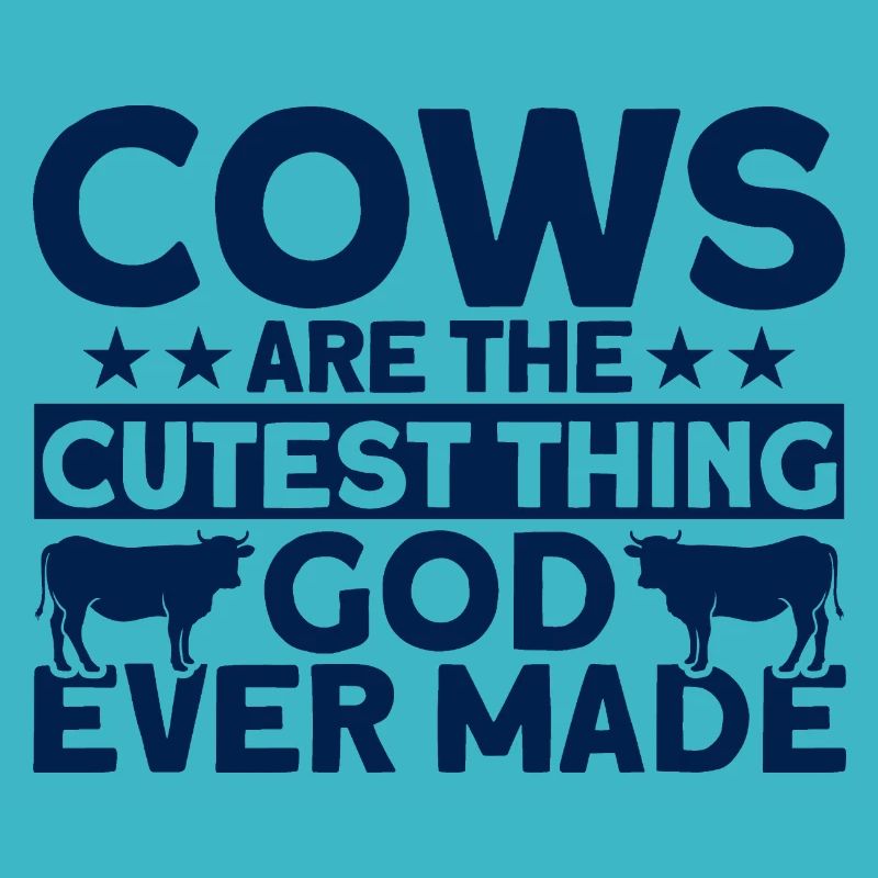 Les vaches sont la chose la plus douce cadeau de vache