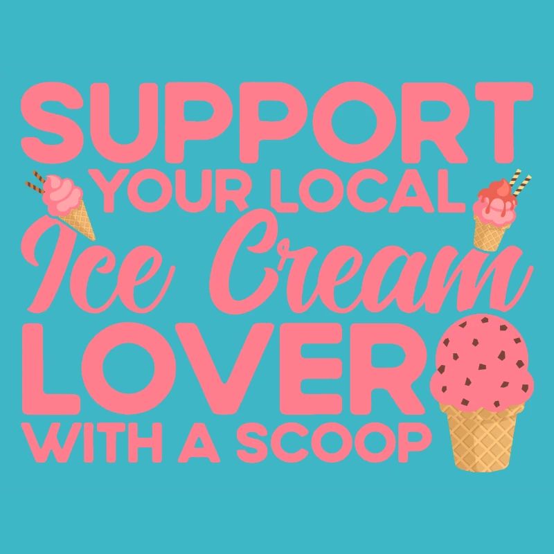 Support local ice cream lover Eiscrem