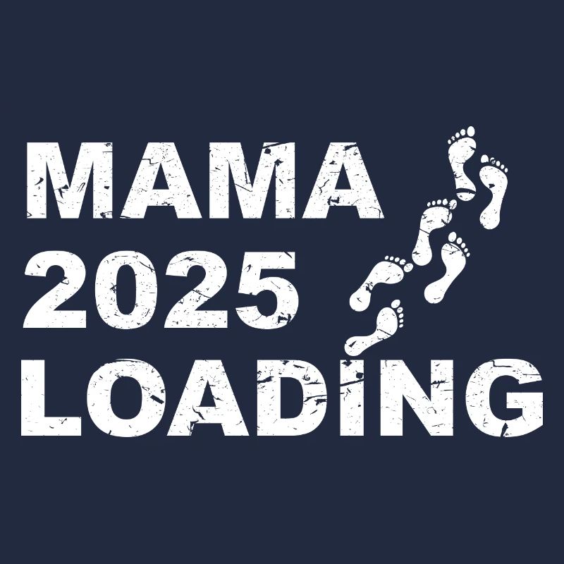 Ich werde 2025 Mama, Werdende Mama loading 2025