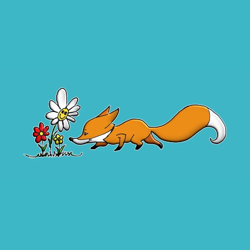 Fuchs Fuchs Blume