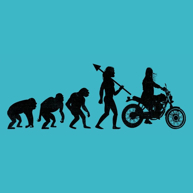 Evolution Moto Motard Mom Moto Motorc