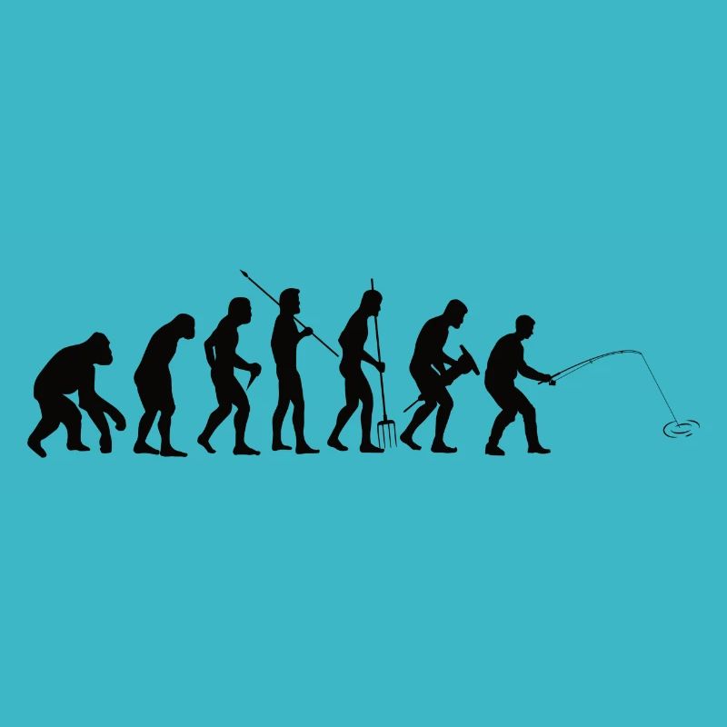 Pêche Evolution pêcher cadeau de pêche pêche