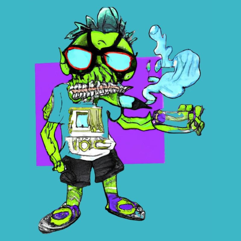Cool zombie
