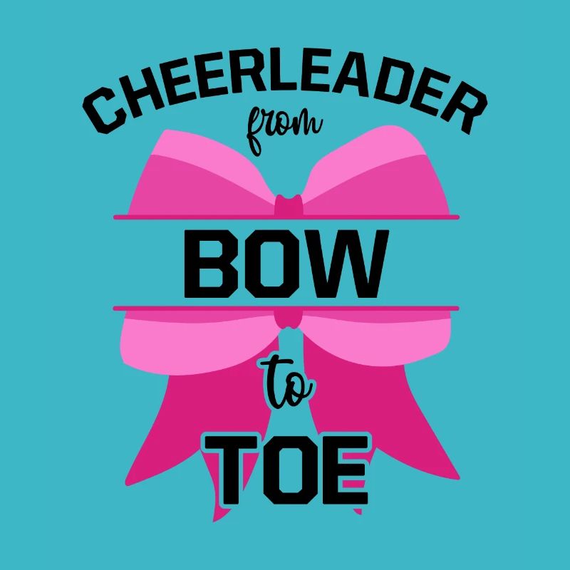 Cheerleader From Bow To Toe Cheerleading Cheerdanc