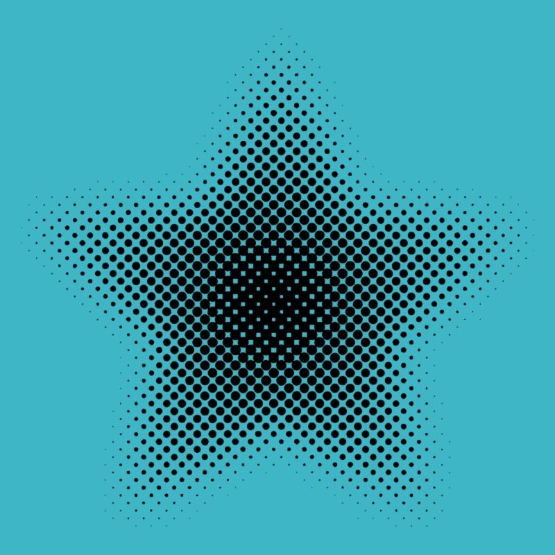 Stern Pixel Sternchen Punkte