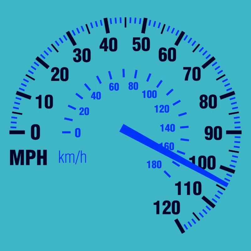 Speed - MPH - Racing - Tachometer