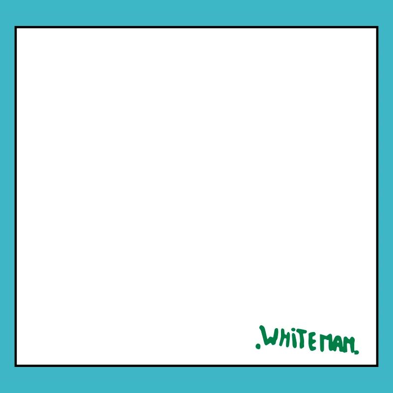 einfarbiger Whiteman