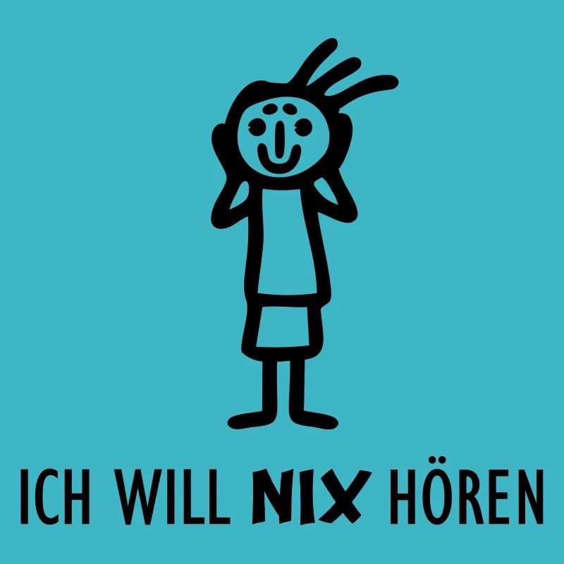 Strichmännchen NIX hören