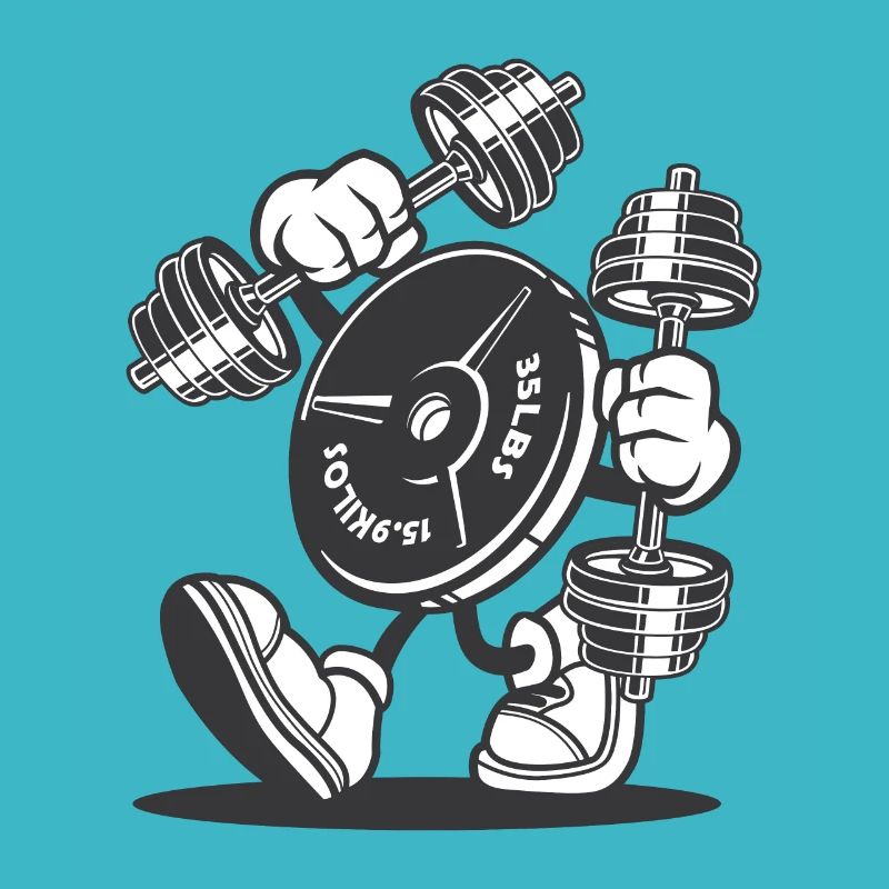 Weight plate figure