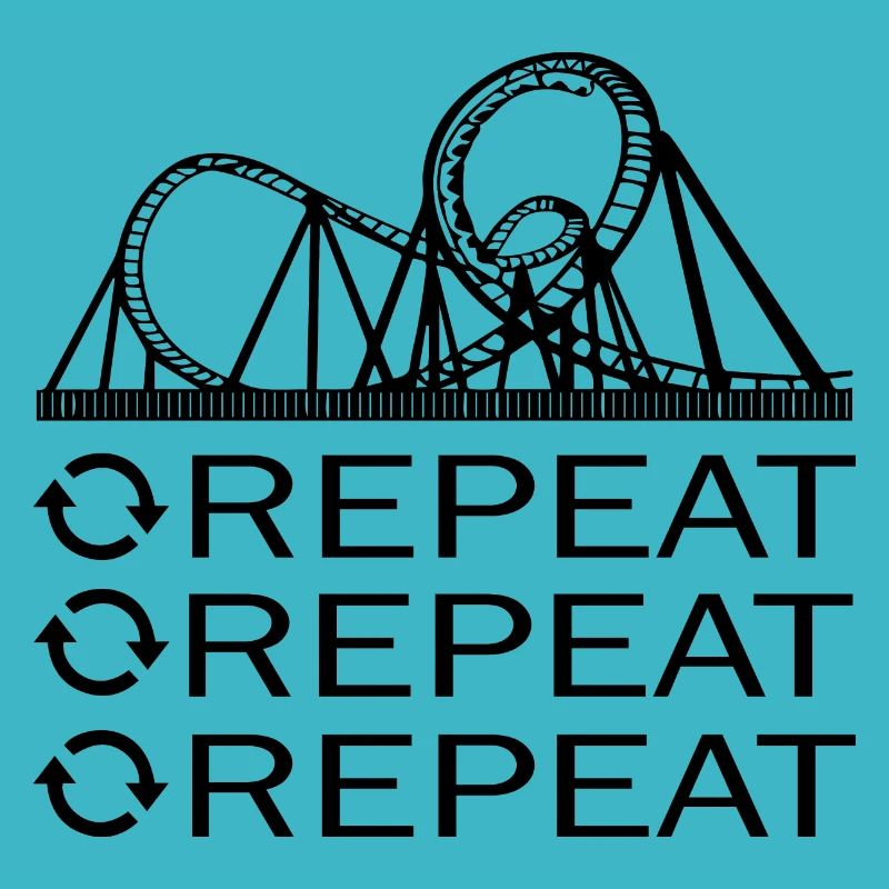 Rollercoaster Achterbahn