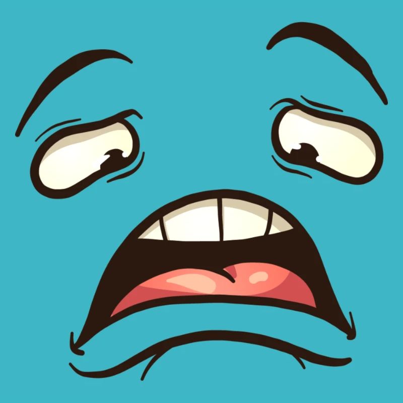 Dessin animé Lazy Face