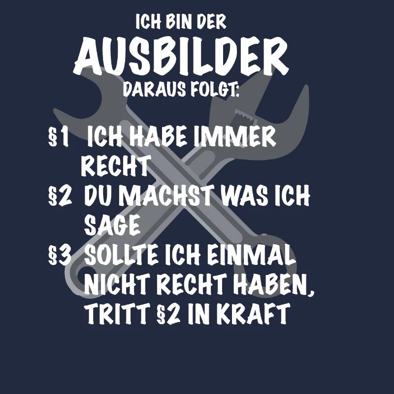 Ausbilder Spruch Geschenk Handwerker