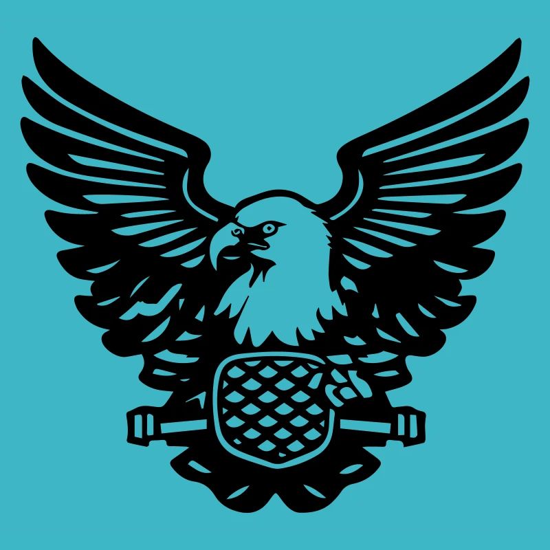aigle volant ouvrant ses ailes