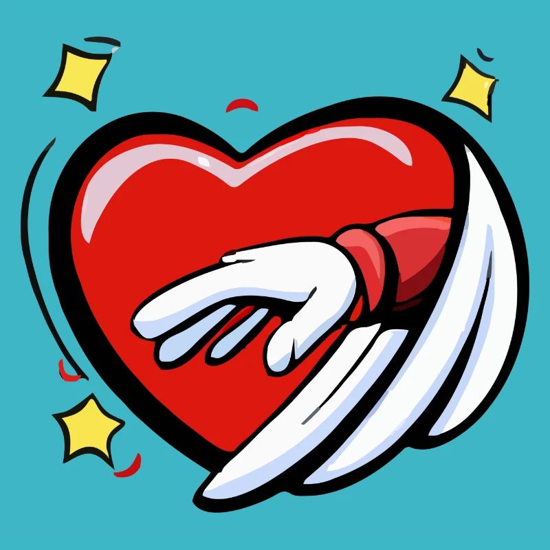 Heart on hand
