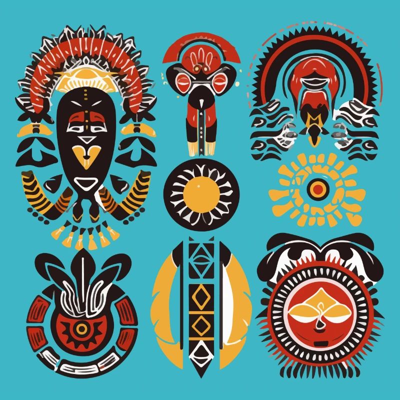 Afrikanische Folklore