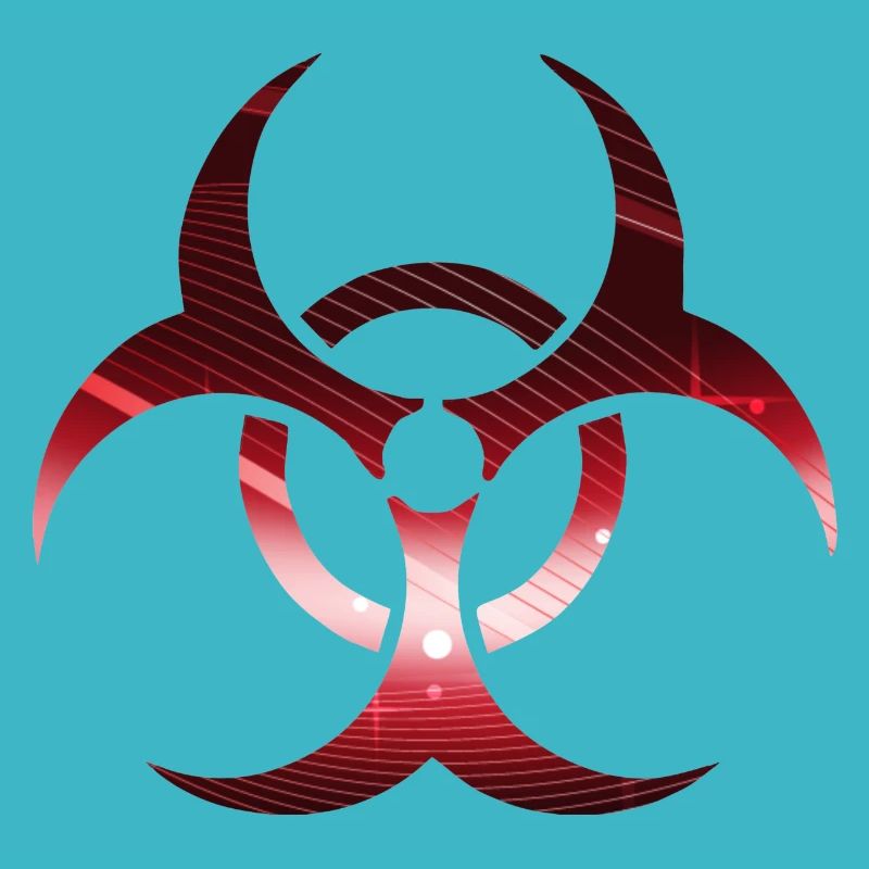 Biohazard red