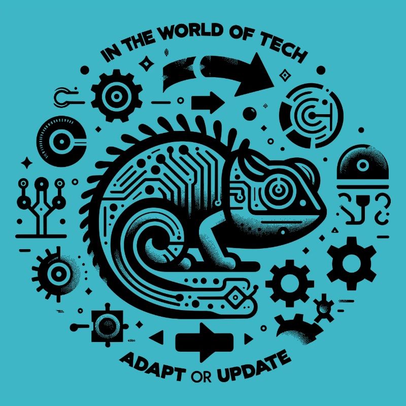 In der Welt der Technik anpassen oder aktualisieren