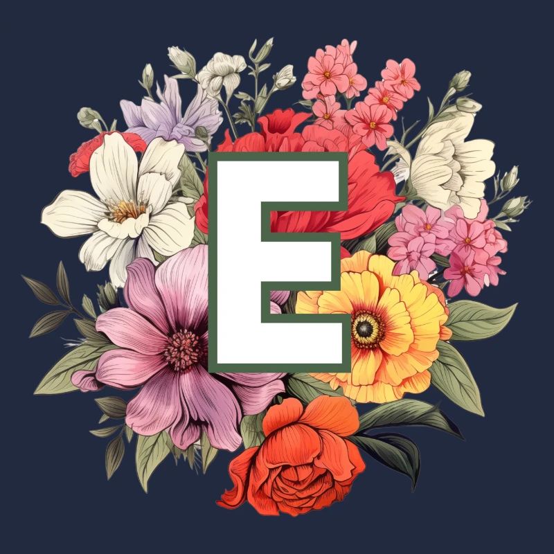 E Monogram Bouquet