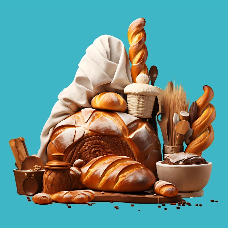 Our daily bread from the bakery