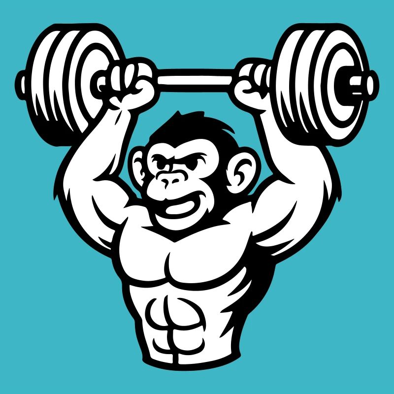 Monkey Bodybuilding Muscles