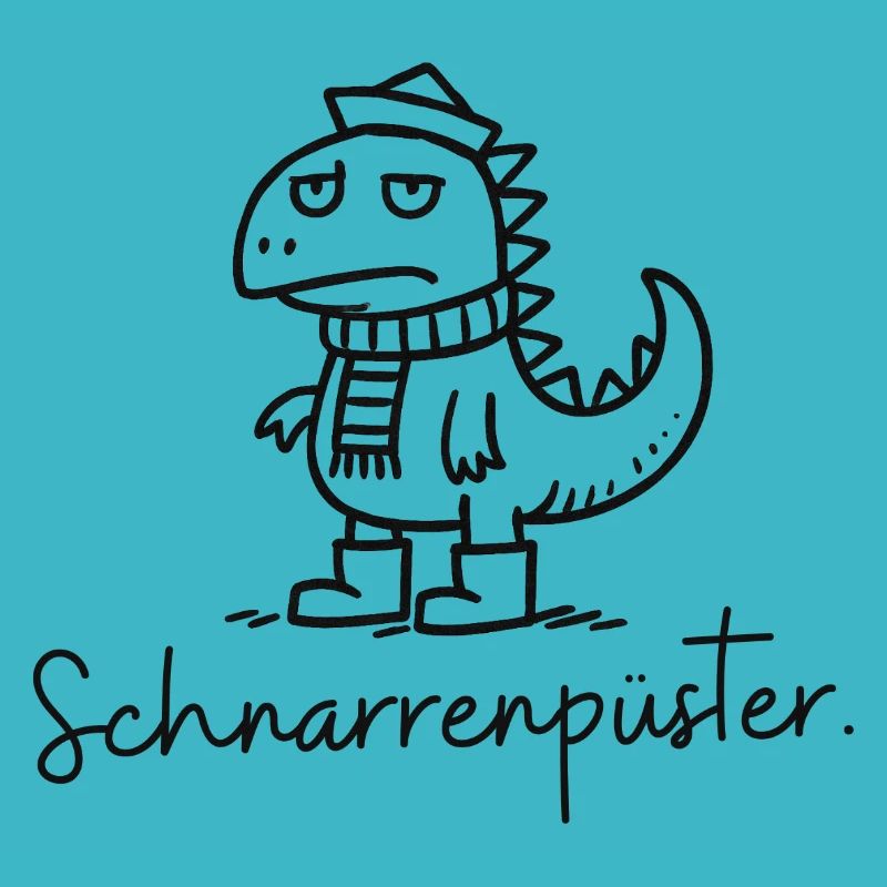 Low German swear words Dino "Schnarrenpüster"