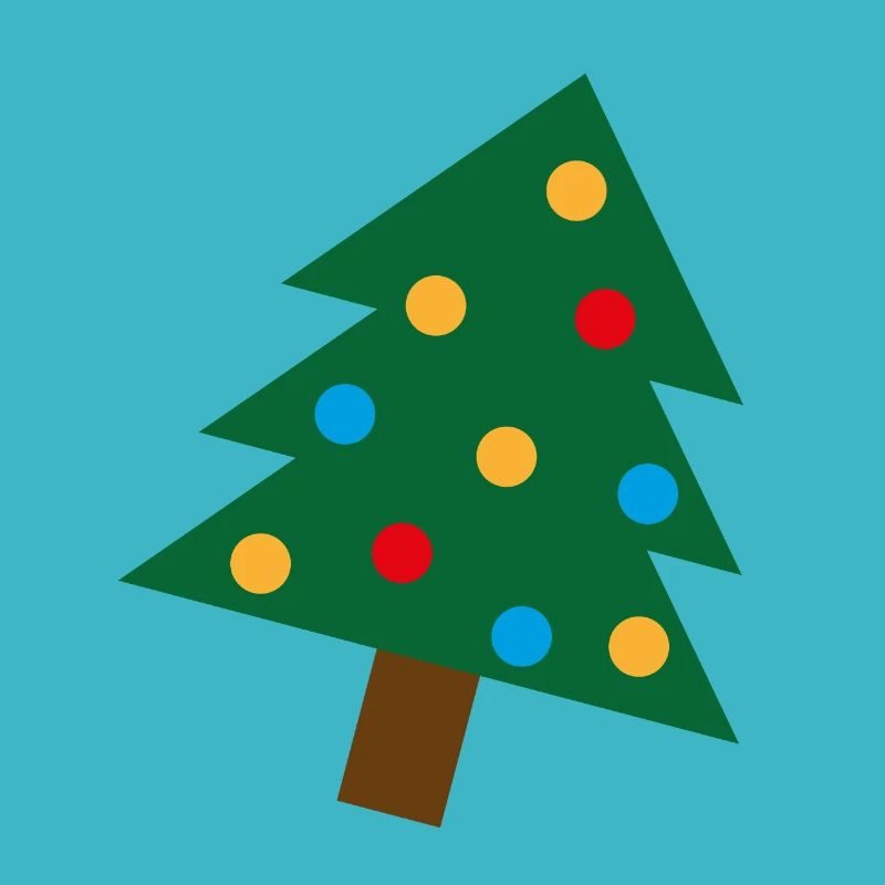 Christmas tree for ugly Christmas