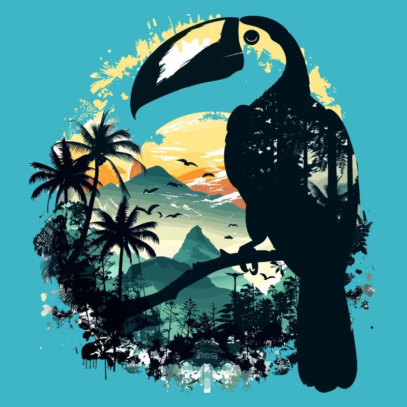 toucan bird jungle