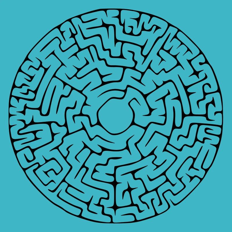 Labyrinth rund