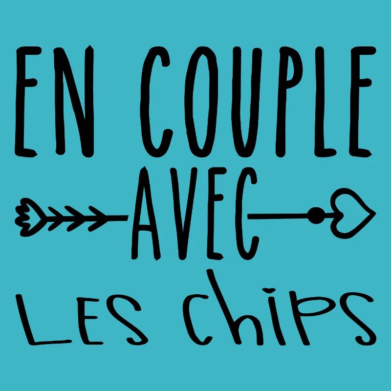 Paare mit Chips, Chips Fans Geschenk