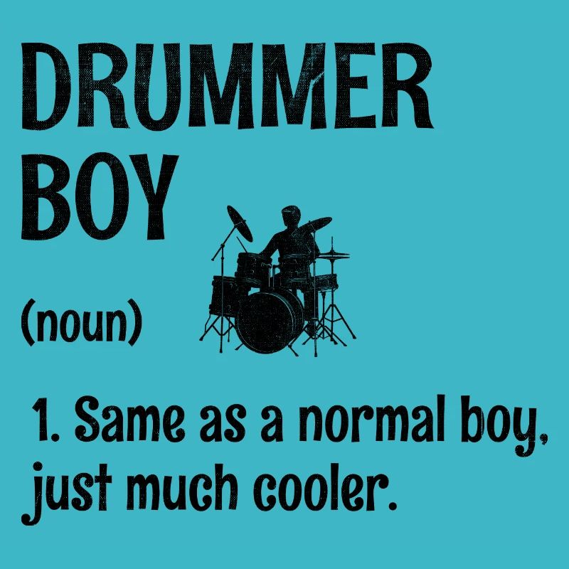 Drummer Boy Wie Ein Normaler Junge, Nur viel Cooler