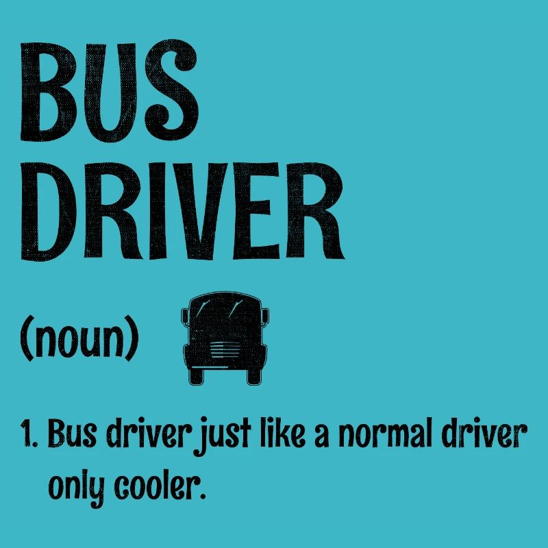 Busfahrer wie ein normaler Fahrer, nur cooler