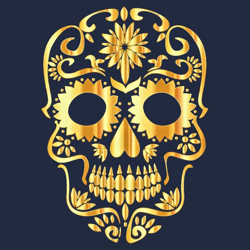 Gold Skull