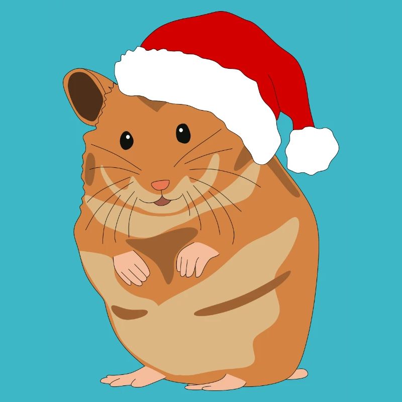 Weihnachtshamster Weihnachten Hamster Geschenk