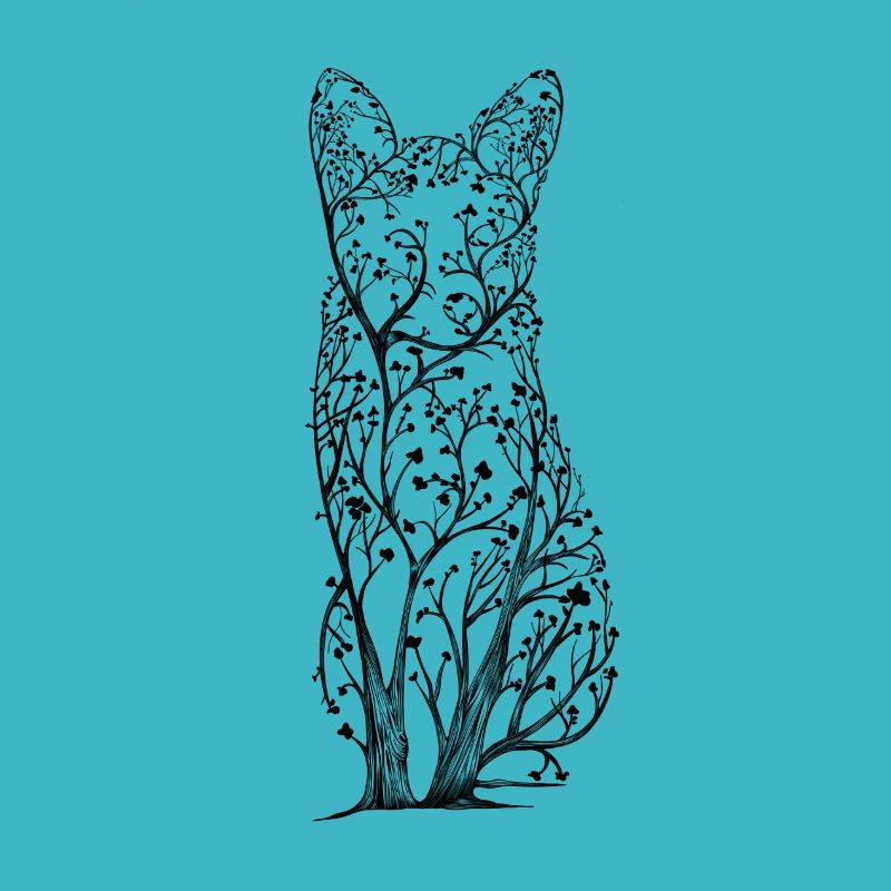 Fuchs dekorativ
