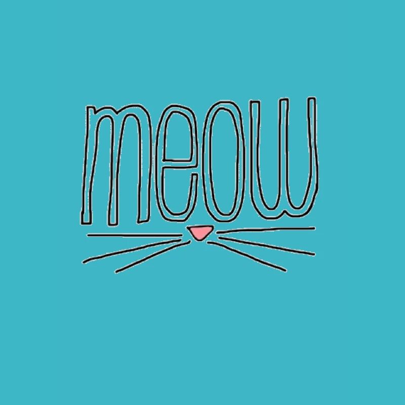 Visage de chat Meow