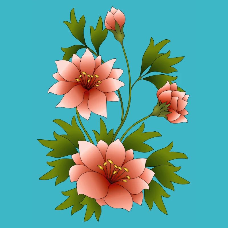 Bunte Blumen