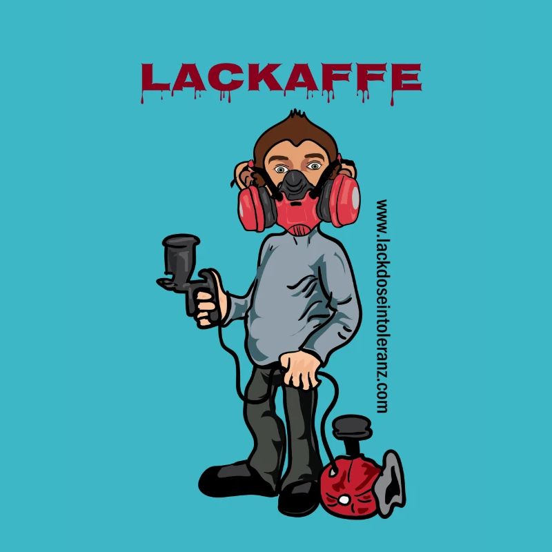 Lackaffe Lackierer