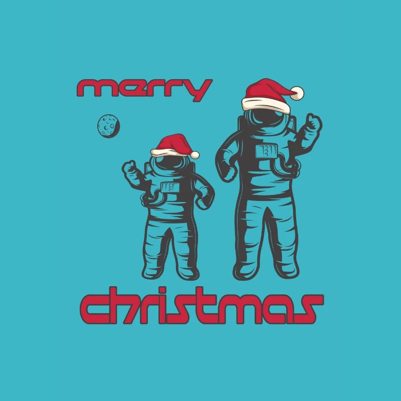Conception de cosmonaute astronaute de l'ESA de la NASA de Noël
