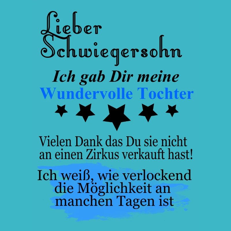 Geschenk an den Schwiegersohn