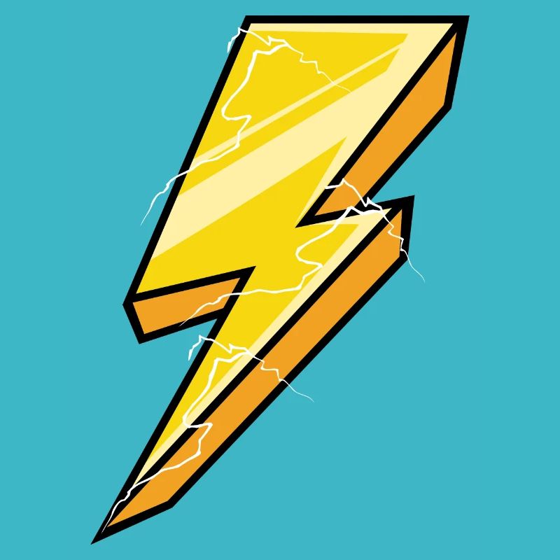 Flash de lumière Dessin animé